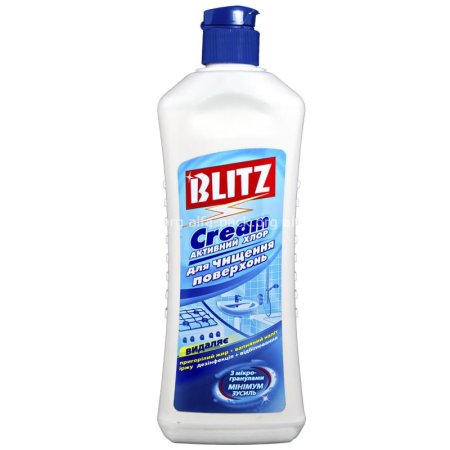 Крем для поверхонь "Blitz cream" 700мл (артикул: 070408017) купити в розділі «Миючі та чистячі засоби».